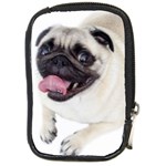 Pug Dog Compact Camera Leather Case