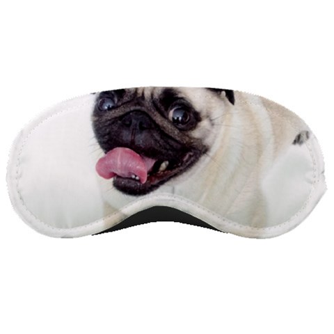 Pug Dog Sleeping Mask from ArtsNow.com Front