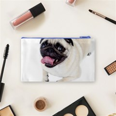 Pug Dog Cosmetic Bag (Small) from ArtsNow.com Back