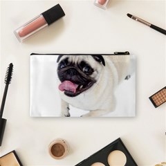 Pug Dog Cosmetic Bag (Small) from ArtsNow.com Back