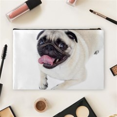 Pug Dog Cosmetic Bag (Large) from ArtsNow.com Back