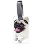 Pug Dog Luggage Tag (two sides)