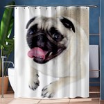 Pug Dog Shower Curtain 60  x 72  (Medium)