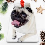 Pug Dog Ornament (Bell)