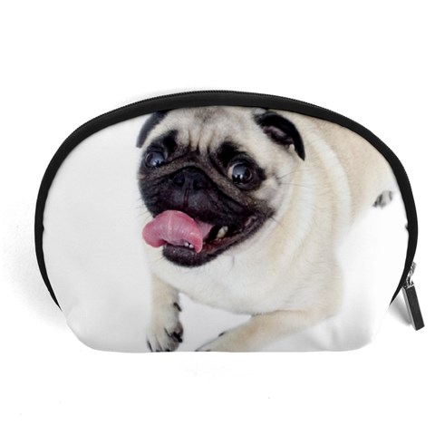 Pug Dog Accessory Pouch (Large) from ArtsNow.com Front