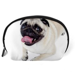 Pug Dog Accessory Pouch (Large) from ArtsNow.com Back