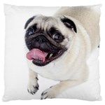 Pug Dog Large Flano Cushion Case (One Side)