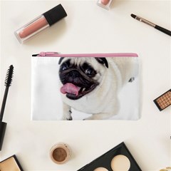 Pug Dog Cosmetic Bag (XS) from ArtsNow.com Front
