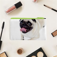 Pug Dog Cosmetic Bag (XS) from ArtsNow.com Back