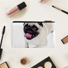 Pug Dog Cosmetic Bag (XS) from ArtsNow.com Back
