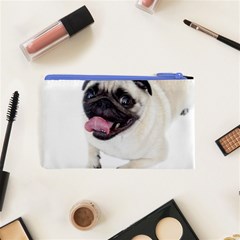 Pug Dog Cosmetic Bag (XS) from ArtsNow.com Back