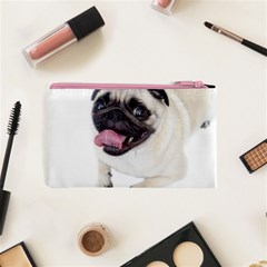 Pug Dog Cosmetic Bag (XS) from ArtsNow.com Back