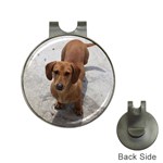 Weiner Dog Golf Ball Marker Hat Clip