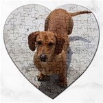 Weiner Dog Jigsaw Puzzle (Heart)