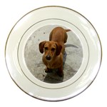 Weiner Dog Porcelain Plate