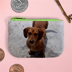 Weiner Dog Mini Coin Purse from ArtsNow.com Front