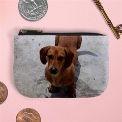 Weiner Dog Mini Coin Purse from ArtsNow.com Front
