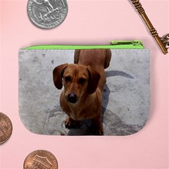 Weiner Dog Mini Coin Purse from ArtsNow.com Back