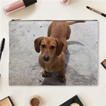 Weiner Dog Cosmetic Bag (XL)