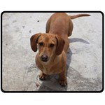 Weiner Dog Fleece Blanket (Medium)