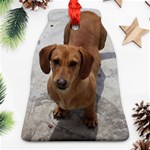 Weiner Dog Bell Ornament (Two Sides)
