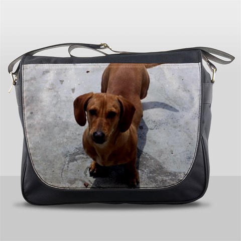 Weiner Dog Messenger Bag from ArtsNow.com Front