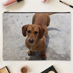Weiner Dog Cosmetic Bag (XXXL) from ArtsNow.com Front