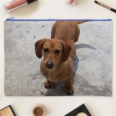 Weiner Dog Cosmetic Bag (XXXL) from ArtsNow.com Front