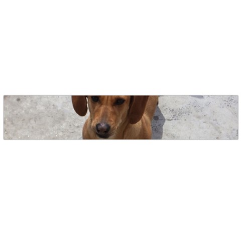Weiner Dog Flano Scarf (Large) from ArtsNow.com Front