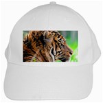 Tiger White Cap