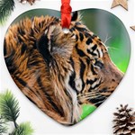 Tiger Ornament (Heart)