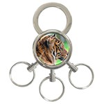 Tiger 3-Ring Key Chain