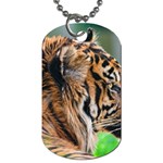 Tiger Dog Tag (Two Sides)