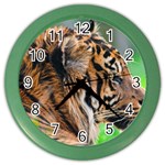 Tiger Color Wall Clock