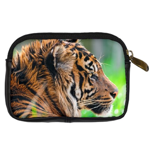 Tiger Digital Camera Leather Case from ArtsNow.com Back