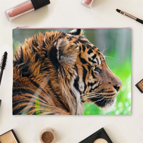 Tiger Cosmetic Bag (XL) from ArtsNow.com Front
