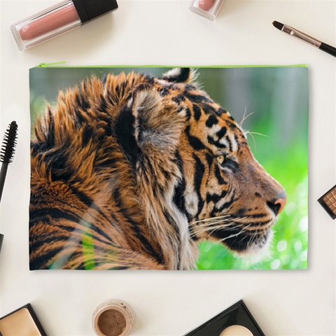 Tiger Cosmetic Bag (XL) from ArtsNow.com Front