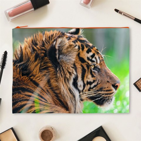 Tiger Cosmetic Bag (XL) from ArtsNow.com Front