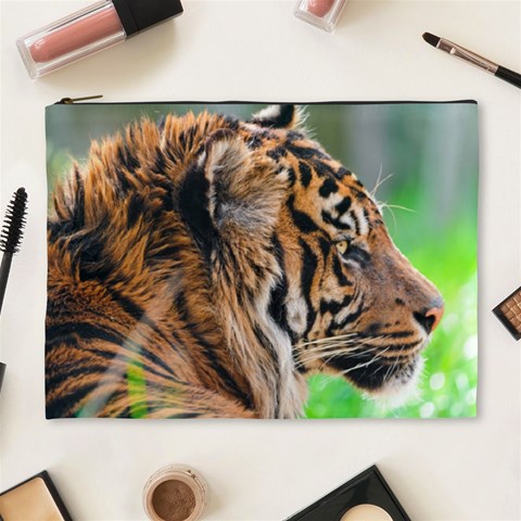 Tiger Cosmetic Bag (XL) from ArtsNow.com Front