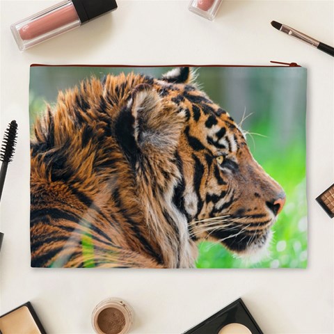 Tiger Cosmetic Bag (XL) from ArtsNow.com Back
