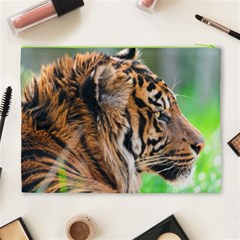 Tiger Cosmetic Bag (XL) from ArtsNow.com Back