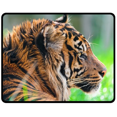 Tiger Fleece Blanket (Medium) from ArtsNow.com 60 x50  Blanket Front