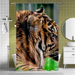 Tiger Shower Curtain 48  x 72  (Small)