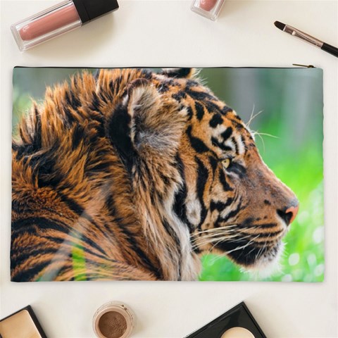 Tiger Cosmetic Bag (XXL) from ArtsNow.com Back