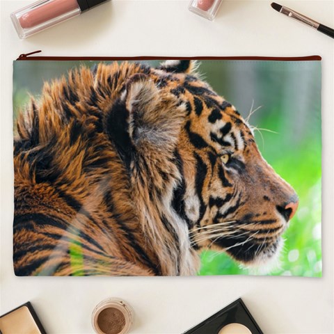 Tiger Cosmetic Bag (XXXL) from ArtsNow.com Front