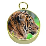 Tiger Gold Compass