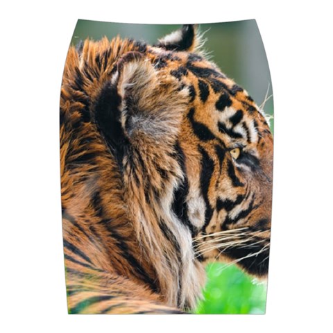 Tiger Midi Wrap Pencil Skirt from ArtsNow.com Back