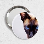 Siamese Cat 2.25  Handbag Mirror