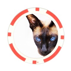 Siamese Cat Poker Chip Card Guard (10 pack) from ArtsNow.com Back