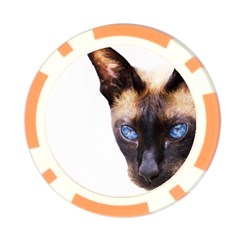 Siamese Cat Poker Chip Card Guard (10 pack) from ArtsNow.com Back